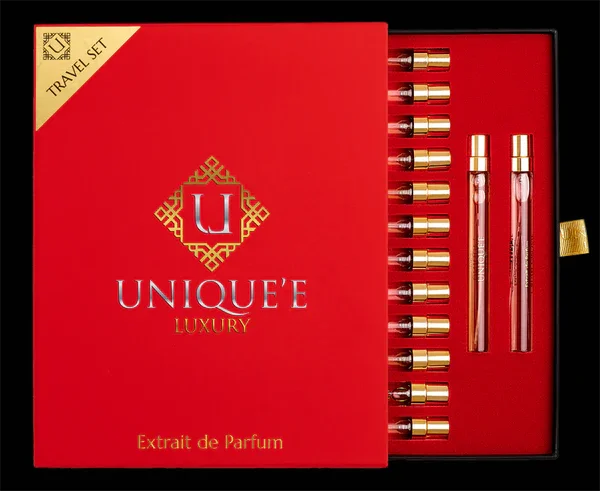 UNIQUE'E LUXURY TRAVEL SET LUXURY 14x11ml